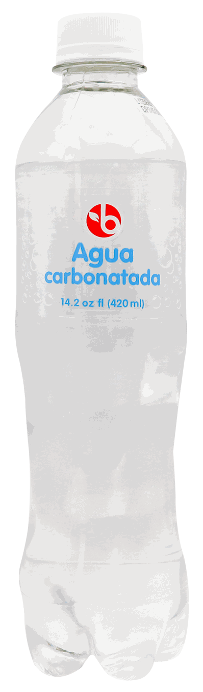 BRAVO Agua Carbonatada 420 ML