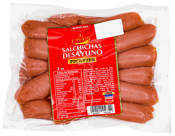 NUEVA ERA SALCHICHA DESAY PICANTE 2 LB