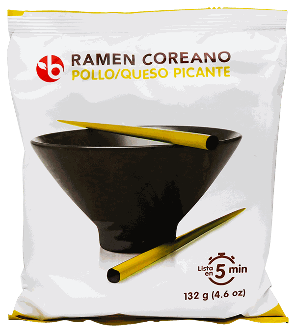 BRAVO SOPA RAMEN CORE POLLO PICANTE 123G