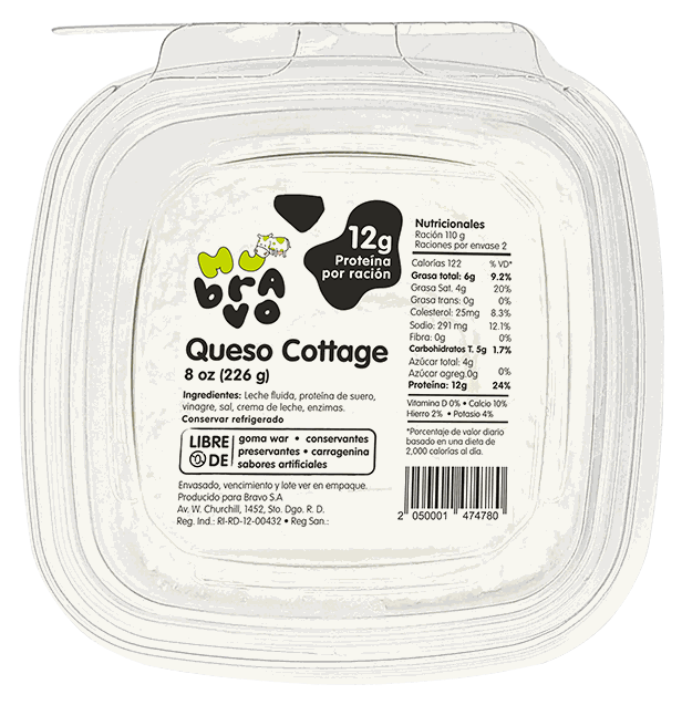 Mubravo Queso Cottage 8 OZ