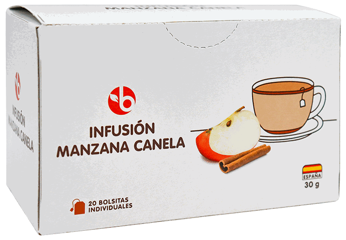 BRAVO TE MANZANA CANELA 24 GR 20/1