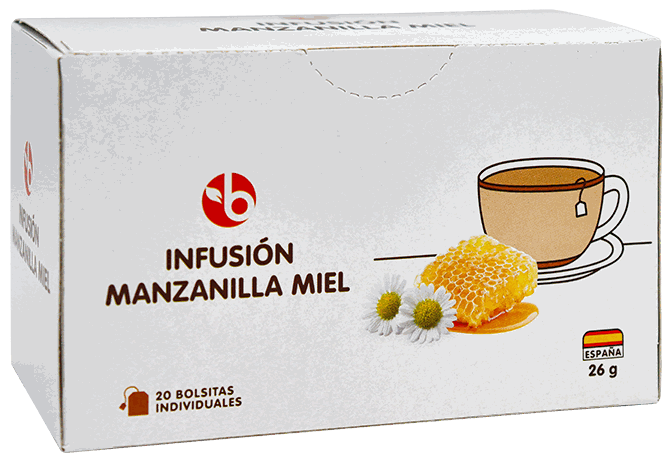BRAVO TE MANZANILLA MIEL 24 GR 20/1