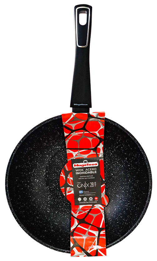 MGF WOK ACE.INOXI.ONIX 28 CM