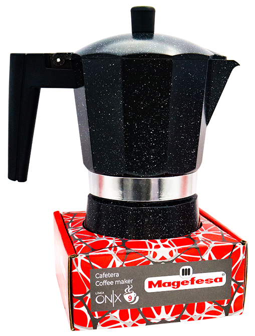 MGF GRECA ALUMINIO ONIX 9 TAZA