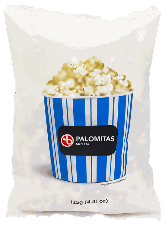 BRAVO PALOMITA CON SAL 125 GR
