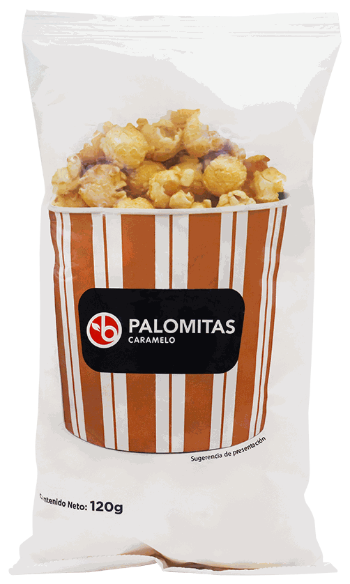 BRAVO PALOMITA CARAMELO 120 GR