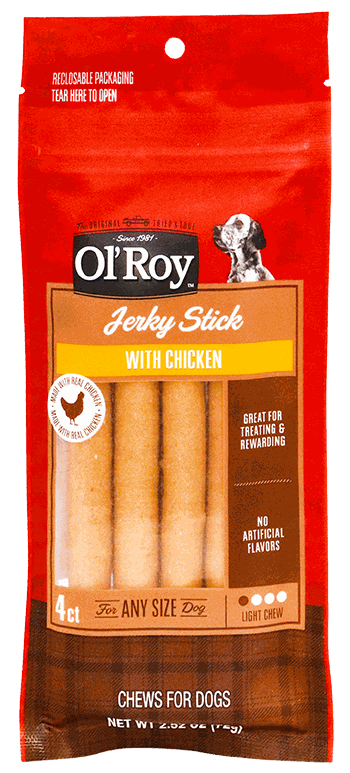 OL ROY JERKY STICK CHICKEN 2 OZ