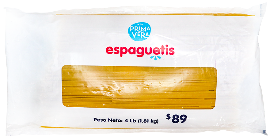 PRIMAVERA ESPAGUETIS 4 LB