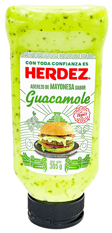 HERDEZ ADEREZO MAYO GUACAMOLE 305G