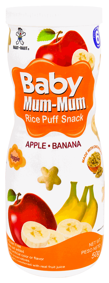 BABY MUM MUM GALLETA MANZANA BANA 50 GR