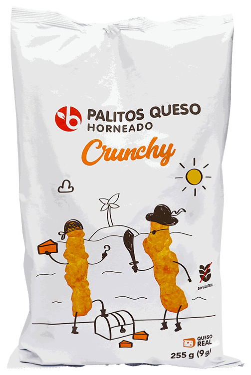 BRAVO PALITO DE QUESO CRUNCHY 255G