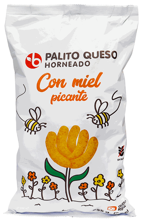 BRAVO PALITO DE QUESO MIEL PICANTE 255GR
