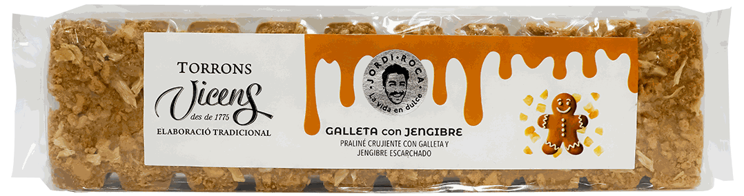 VICENS TURRON GALLETA JENGIBRE 300 G