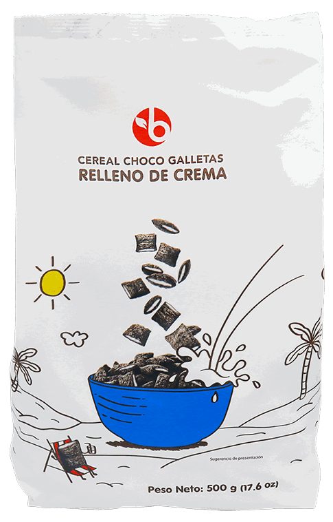 BRAVO CEREAL CHOCO GALLETAS 500 GR