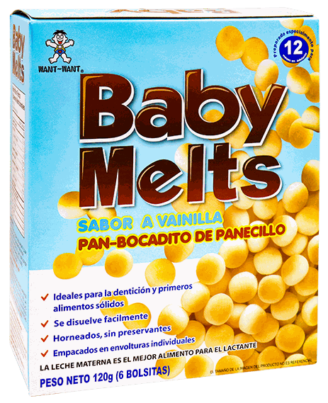 MUM MUM BABY MELTS 120 G