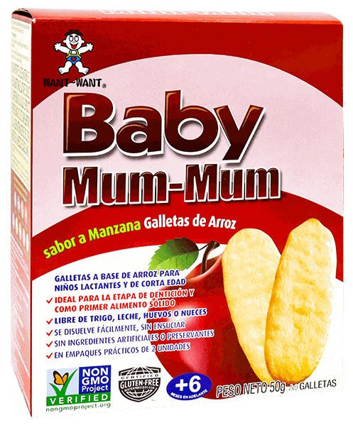 MUM MUM BABY MANZANA 50 G