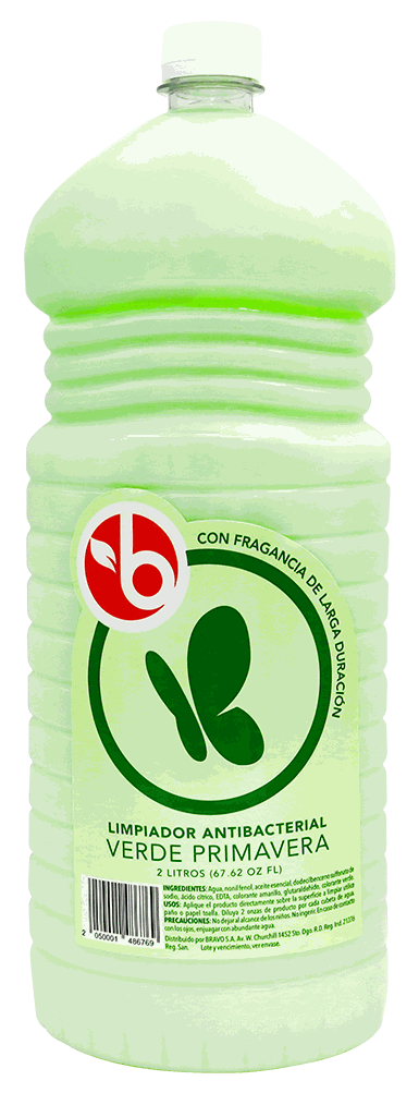 BRAVO DESINFECTANTE PRIMAVERA 2 LT
