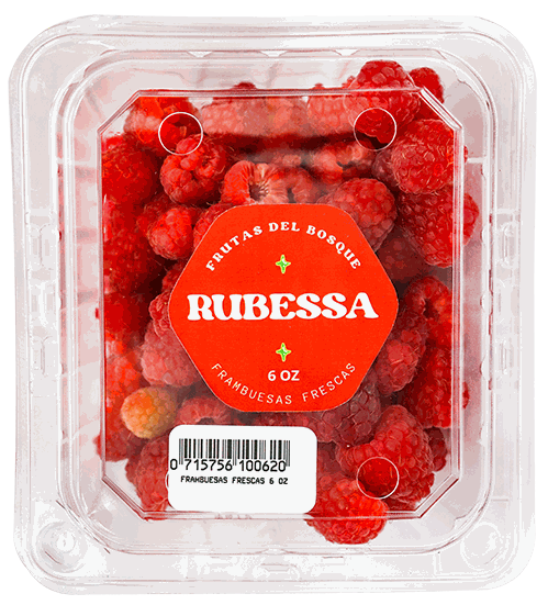 FRAMBUESAS FRESCAS 6 OZ