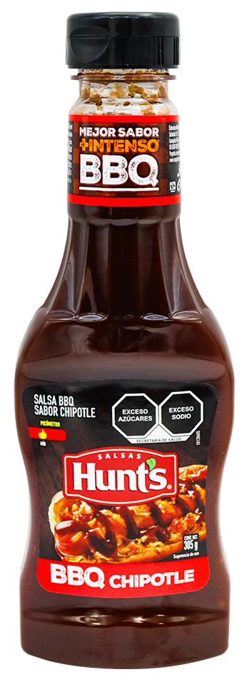 HUNTS SALSA BBQ CHIPOTLE 305 GR