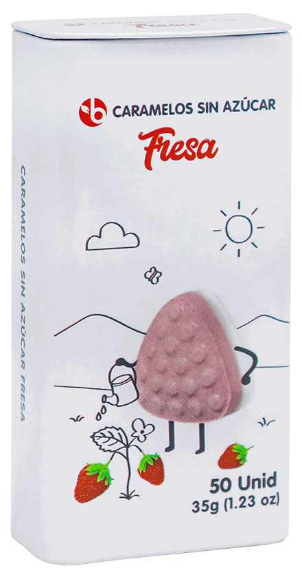 BRAVO MENTAS FRESA 35GR