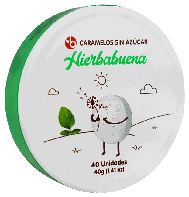 BRAVO MENTAS HIERBABUENA 40GR
