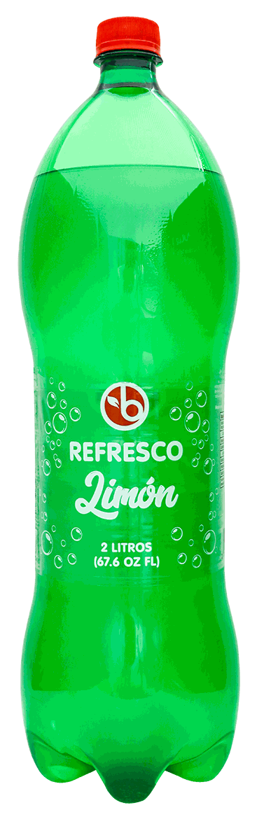 BRAVO REFRESCO LIMON 2LT