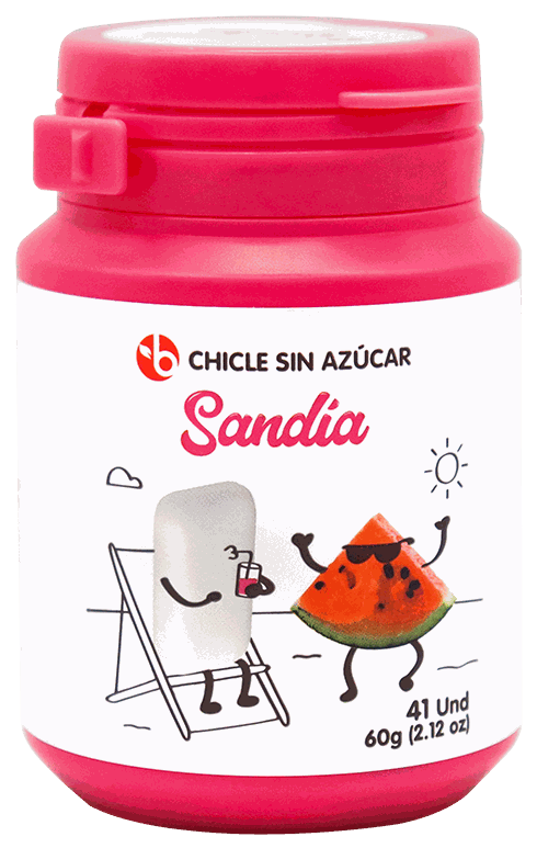 BRAVO CHICLE SANDIA 60GR