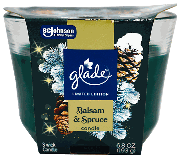 GLADE VELA BALSAM & SPRUCE 6.8 OZ