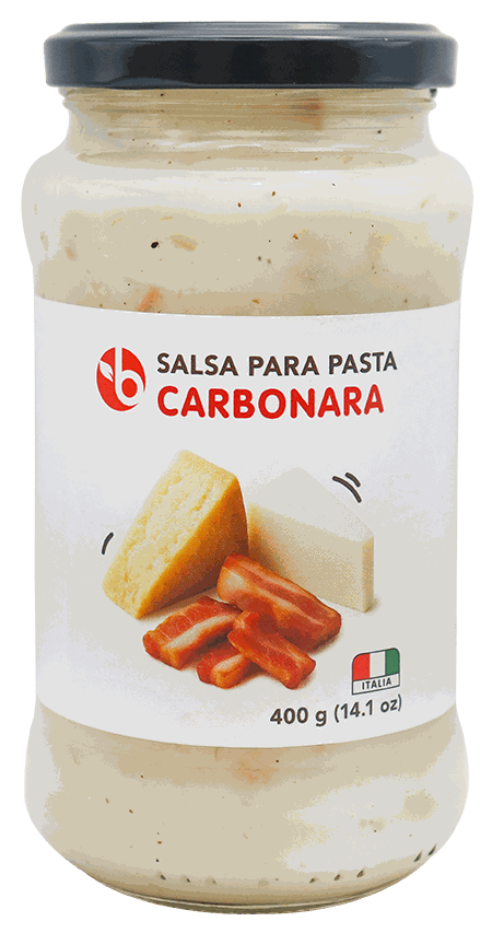 BRAVO SALSA PASTA CARBONARA 14 OZ
