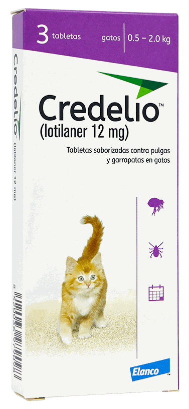 CREDELIO CAT 0.5-2KG X12MG