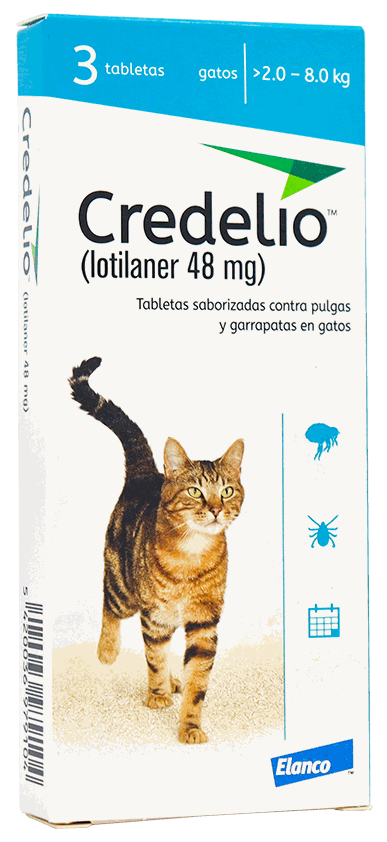 CREDELIO CAT 2-8KG X 48MG