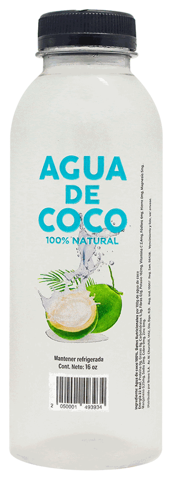 AGUA COCO 16 OZ