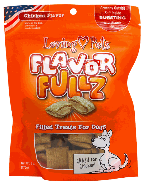 LOVING/PETS FLAVORFULLZ DOG TREATS CHIK