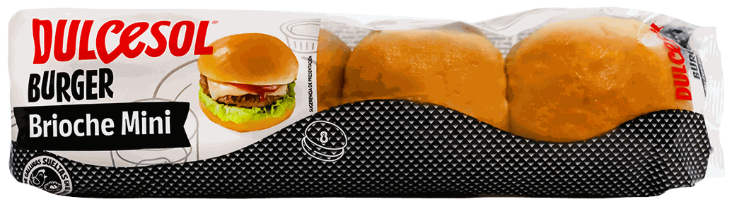 DULCESOL MINIBURGUER BRIOCHE 160GR