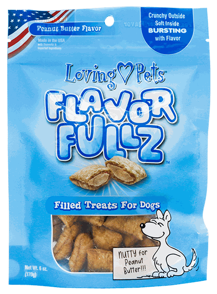 LOVING/PETS FLAVORFULLZ DOG TREATS PEANU