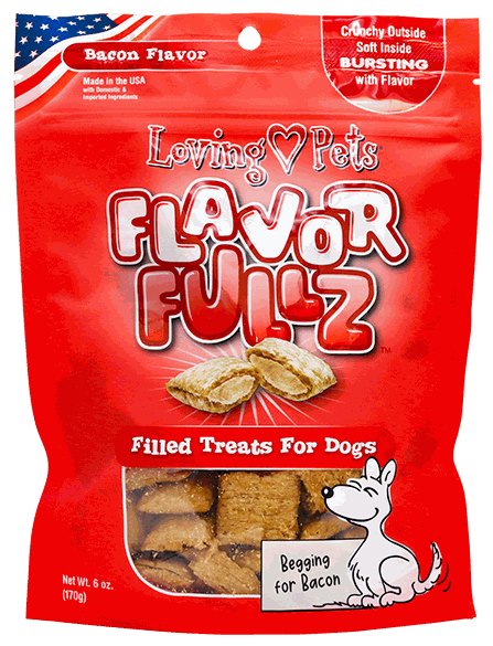 LOVING/PETS FLAVORFULLZ DOG TREATS BACON