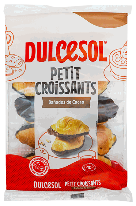 DULCESOL PETIT CROISS CHOCO 150GR
