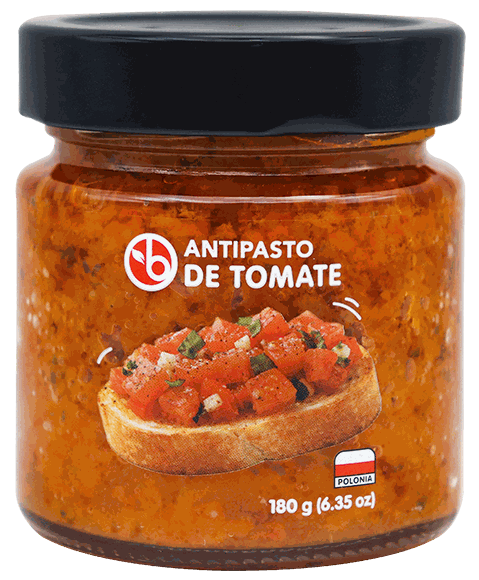 BRAVO ANTIPASTO TOMATE 180 GR