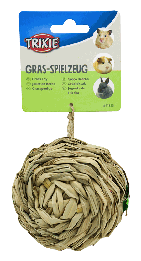 JUGUETE DE HIERBA P/ROEDORES