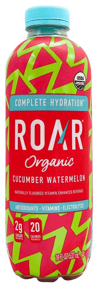 ROAR ORGANIC CUCUMBER MELON 18 OZ