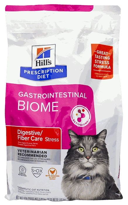 HILLS PD FELINE GASTROINTES BIOME 4LB