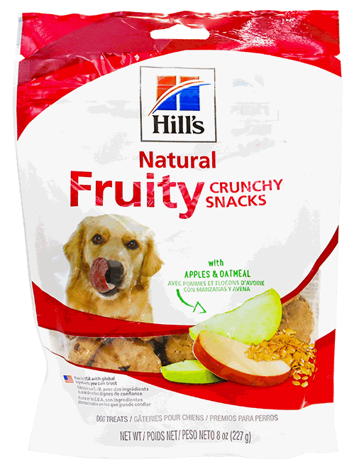 HILLS TREAT CAN NAT CRUNCHY APP&OAT 8OZ