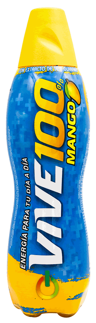 VIVE 100% ENERGY DRINK MANGO 500 ML