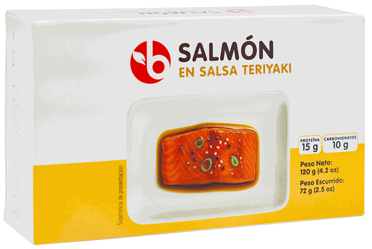 BRAVO SALMON SALSA TERIYAKI 120 GR