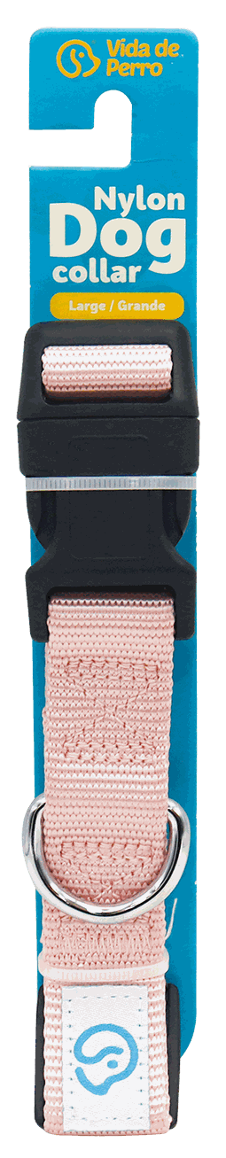 VDP COLLAR P/ PERRO ROSADO L