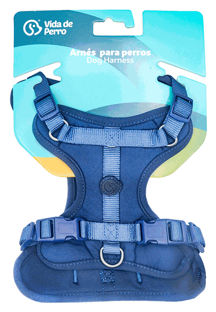 VDP ARNÉS P/ PERROS AZUL MARINO S