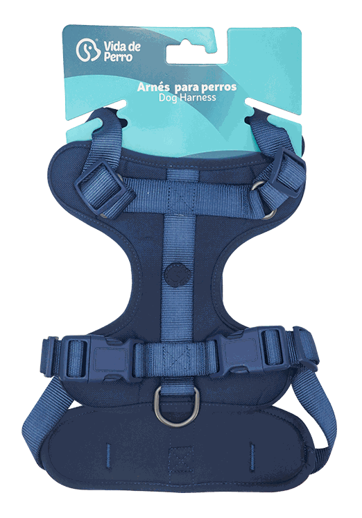 VDP ARNÉS P/ PERROS AZUL MARINO L