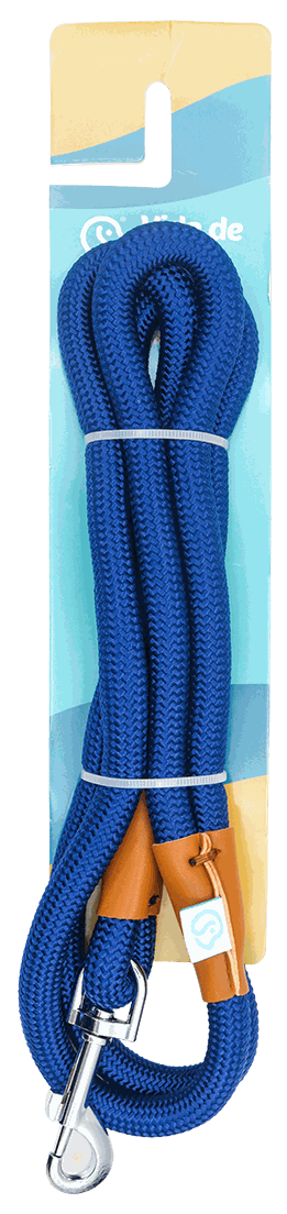 VDP CORREA P/ PERRO AZUL MARINO.