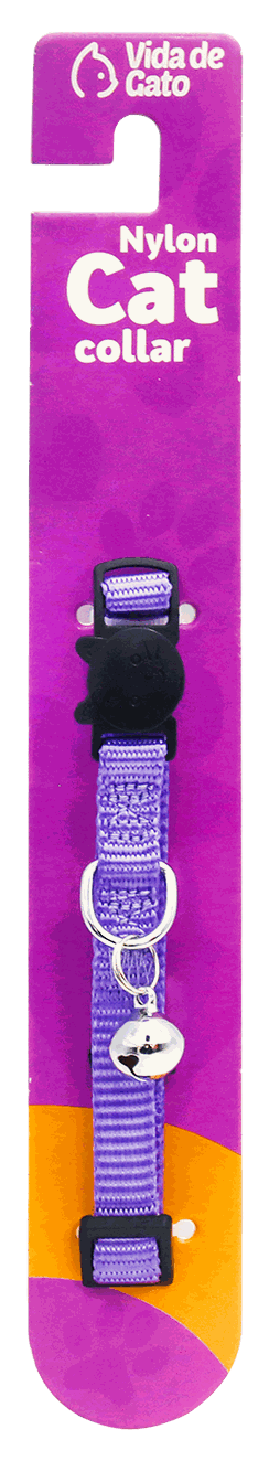 VDG COLLAR GATOS PURPLE 1.0 x 21-30cm