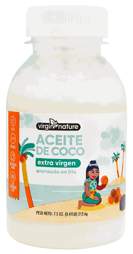VIRGIN NATURE ACEITE COCO EX VRGN 7.5 OZ